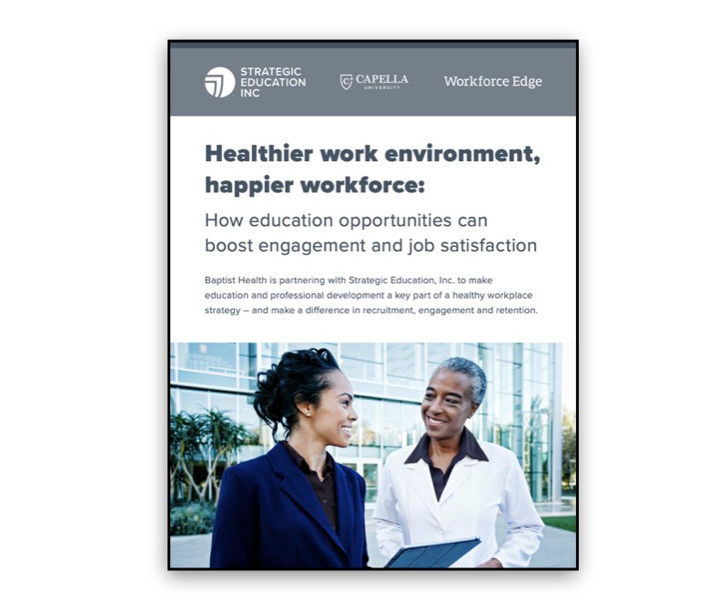 Healthier work environment, happier workforce: How education opportunities can boost engagement and job satisfaction